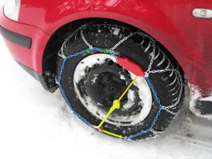 Car snow chains