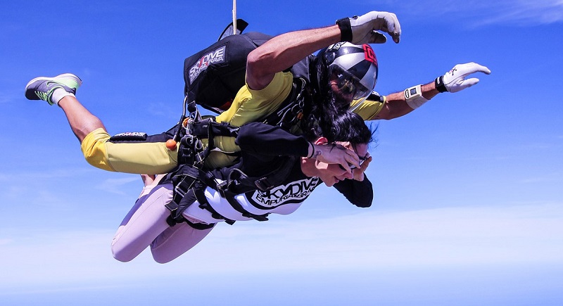 Explore Slovenia from air, experience skydiving in Slovenia